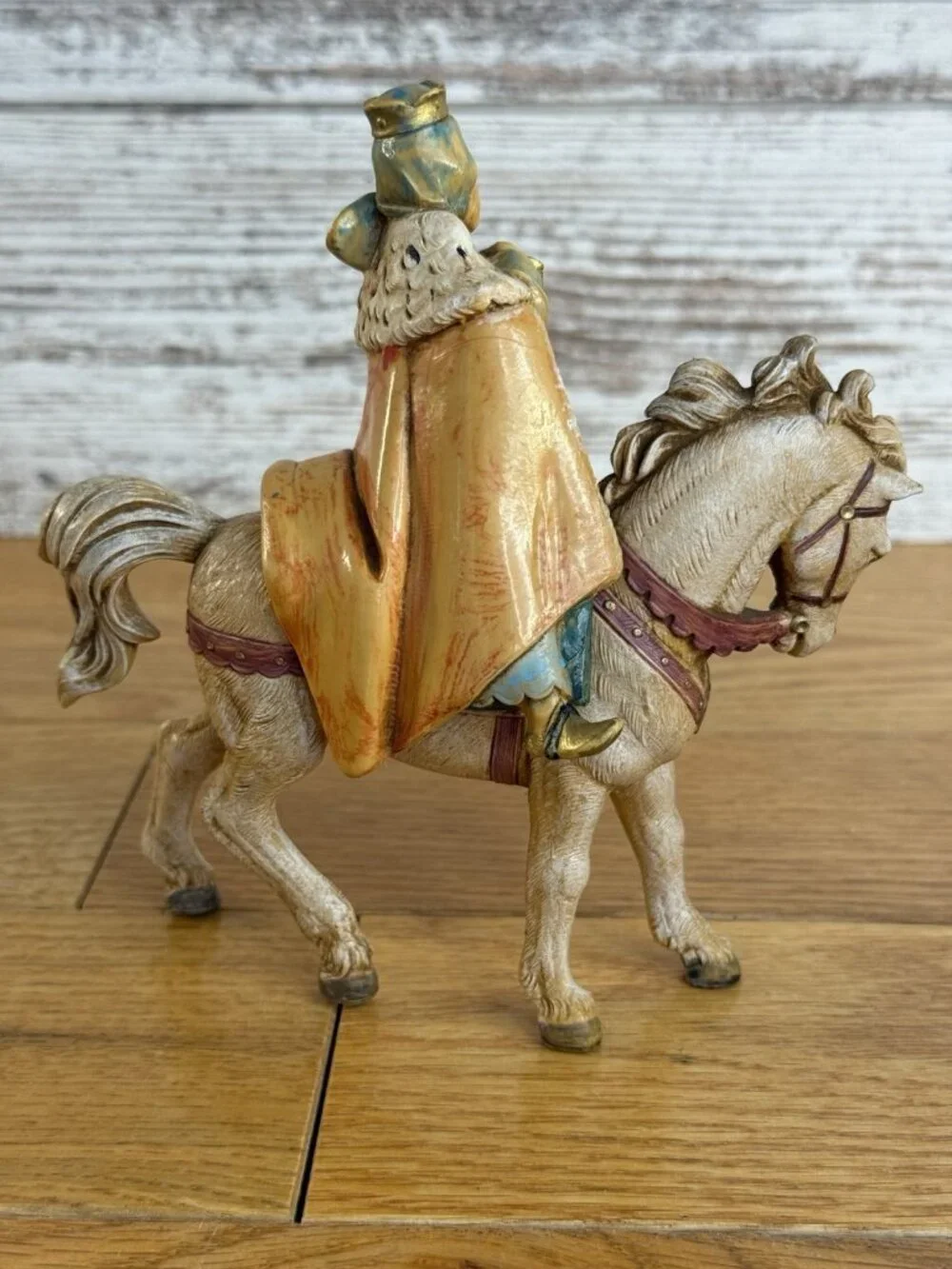 Fontanini 1992 THREE WISEMEN ON HORSE, ELEPHANT, CAMEL Nativity 5” Scale